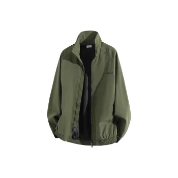 YOSICIL Jackets Coats Unisex Army Green