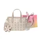 Ecru with Charm-Shopping Bag