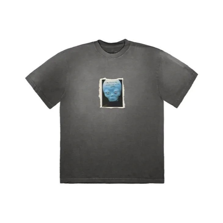 Travis Scott Highest In The Room Alien T Shirt-0