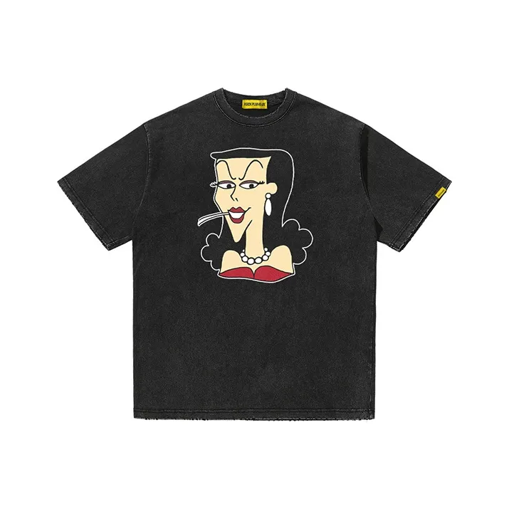 ROCK PLAN T Shirts Unisex Black-0