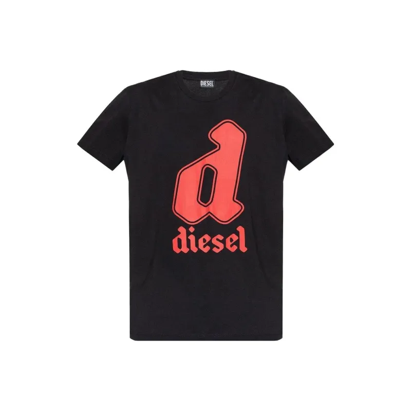 DIESEL T Shirts Men Black-0