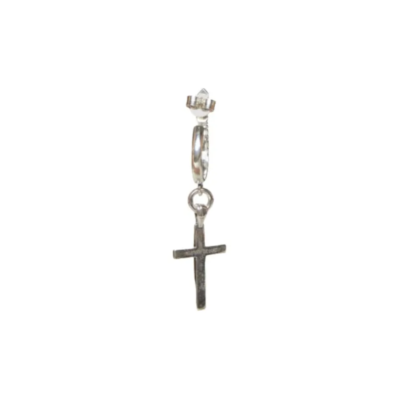EMANUELE BICOCCHI Cross Drop Single Earring-1