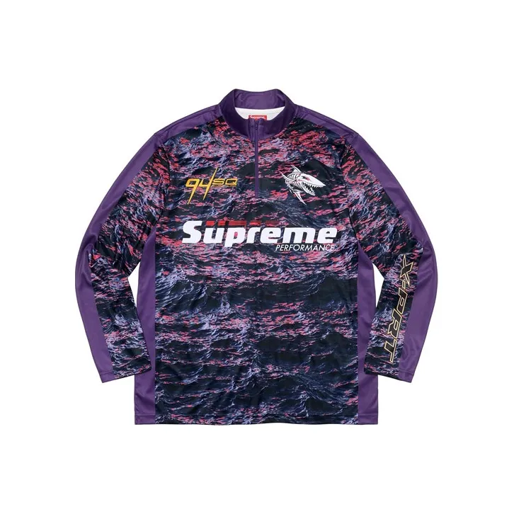Supreme Waves Zip Pullover-0