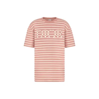 DIOR Quarterly New Products T Shirts Men Pink
