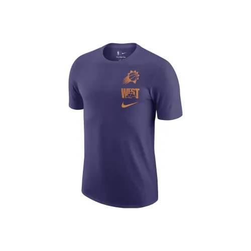 Nike T Shirts Men Blue Purple