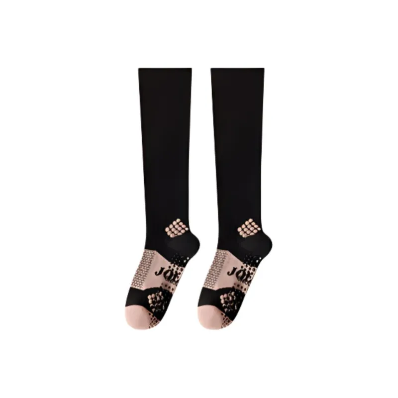 Temooues Knee High Socks Women's Combo Set-13