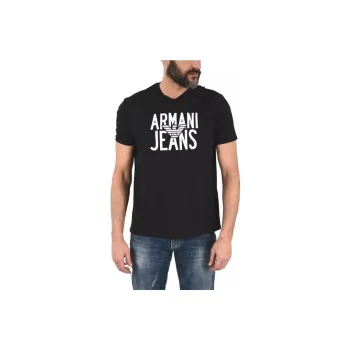 ARMANI JEANS T Shirts Men Blue