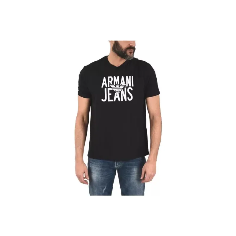 ARMANI JEANS T Shirts Men Blue-0