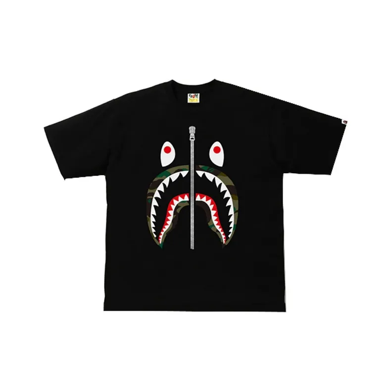 Bape 1st Camo Shark Tee-0