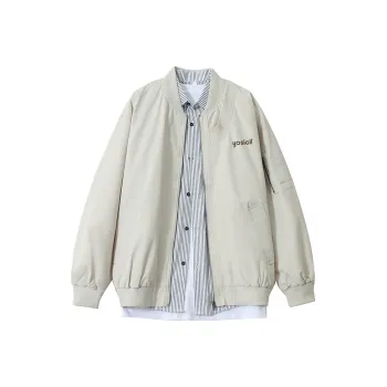 YOSICIL Jackets Coats Unisex Ecru