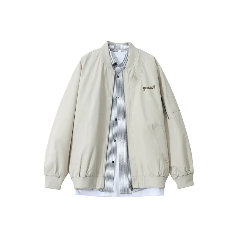 YOSICIL Jackets Coats Unisex Ecru-0