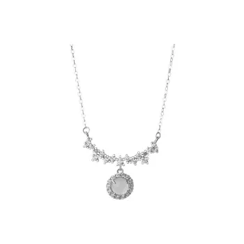 Heart Grass Chalcedony Necklaces Women's