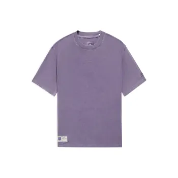 LiNing Sports Trend Series T Shirt Men's Holy Purple