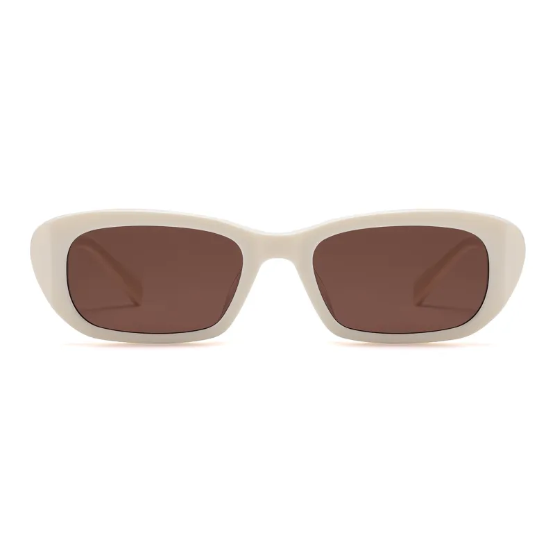 Prsr Plate Frame Irregular Shape Glasses Unisex-13