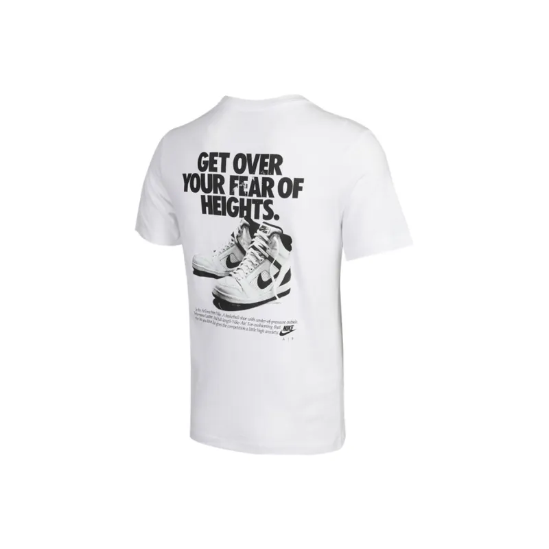 Nike T Shirts Men White-0