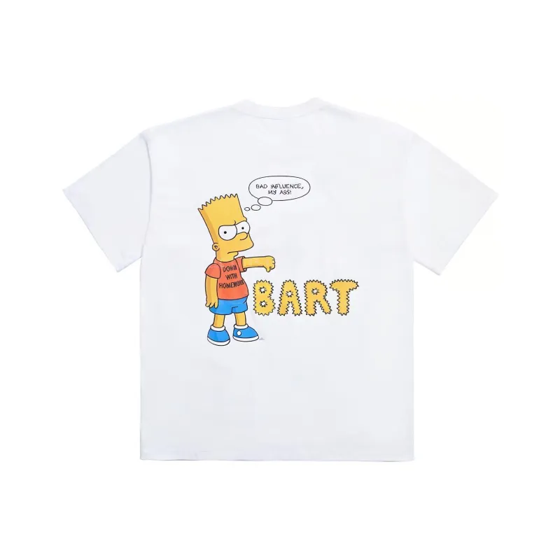 Acme De La Vie/ADLV x Simpsons T Shirt Unisex White-0