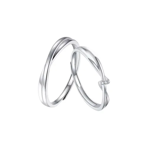 FBRUE 925 Sterling Silver Rings Unisex