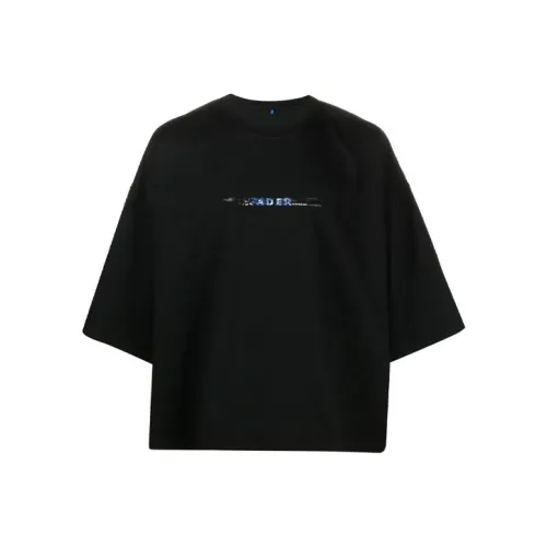ADER ERROR T-Shirts Unisex Black