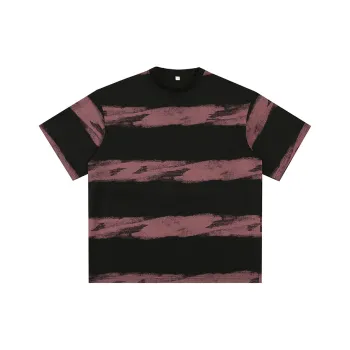 MKZA T Shirt Unisex Black Purple