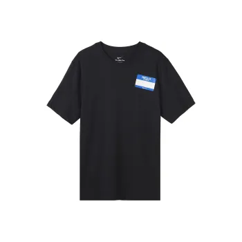 Nike Drop Shoulder Sleeve T Shirt Men's Black