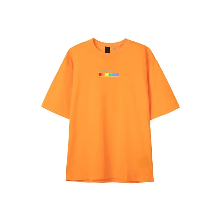 RICKYOUNG SS22 T-Shirt Unisex Orange Red-0