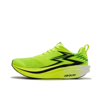 361° Flame 4MIX Cushioning Slip Resistant And Abrasion Resistant Low Top Casual Running Shoes Unisex Neon Solar Yellow