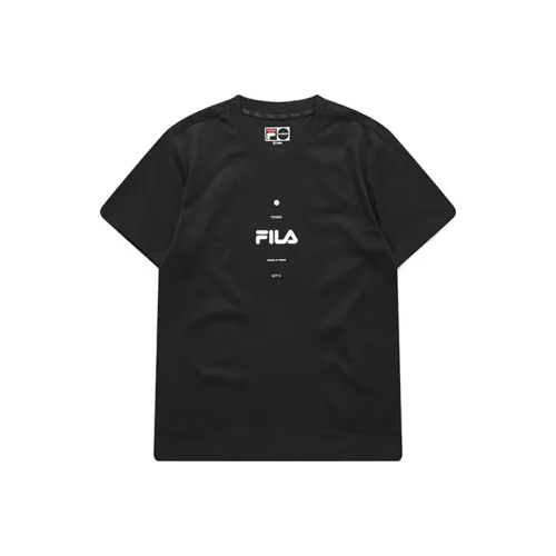 FILA FUSION T Shirt Men's Pitch Black