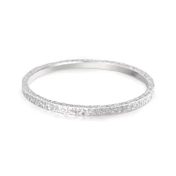 HAOYINFANG Pure Silver 9999 Bangles Unisex