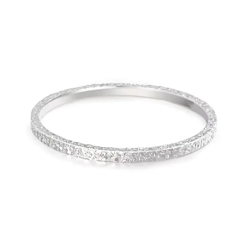 HAOYINFANG Pure Silver 9999 Bangles Unisex-0