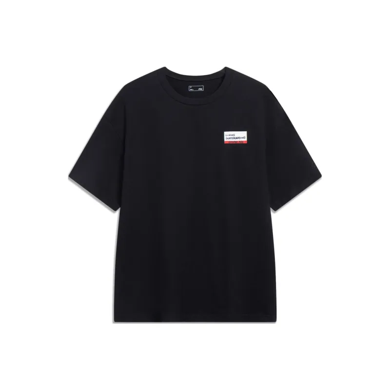 LiNing Skateboard T Shirts Unisex-0