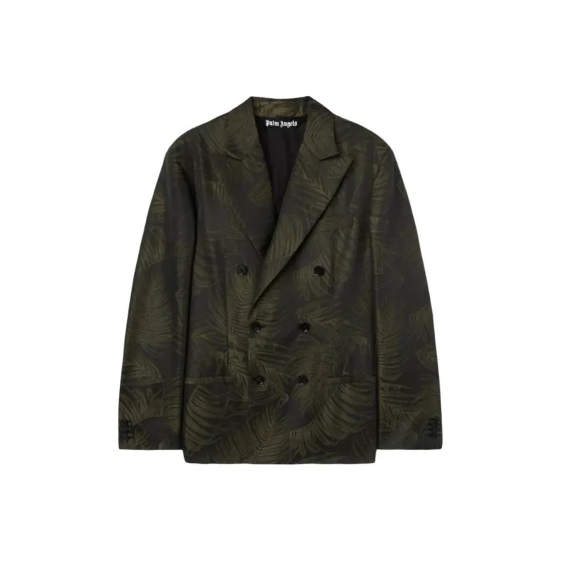 PALM ANGELS Palms jacquard Blazer-0