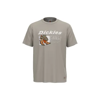 Dickies T Shirts Unisex Tea Brown
