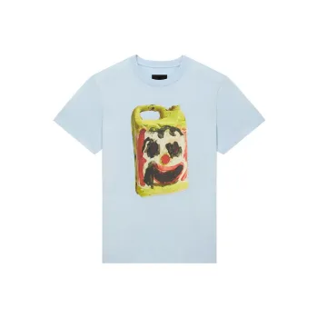 Givenchy T Shirts Men Light Blue