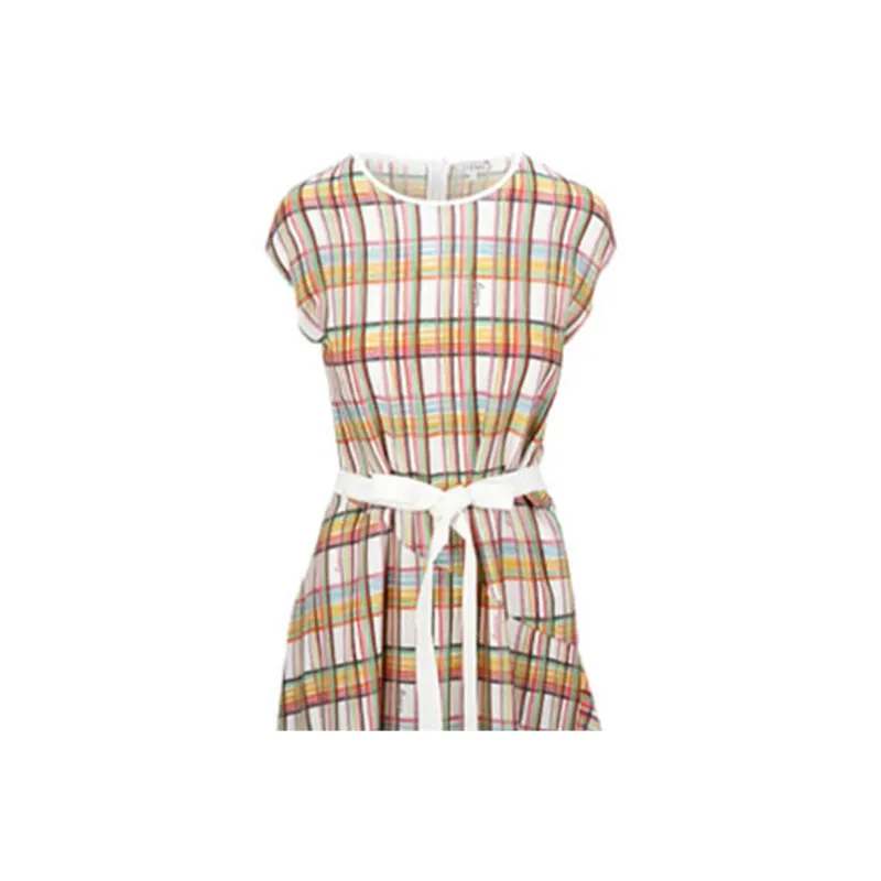 LOEWE SS21 Sleeveless Dress Women's Yellow-3