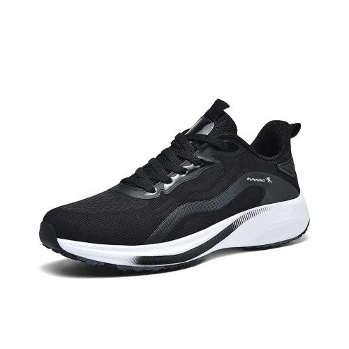 TONYBEAR Anti Slip Wear Resistant Low Top Running Shoes Men's