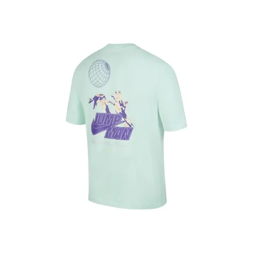 Jordan Set in Sleeve T Shirt Men's Mint Green