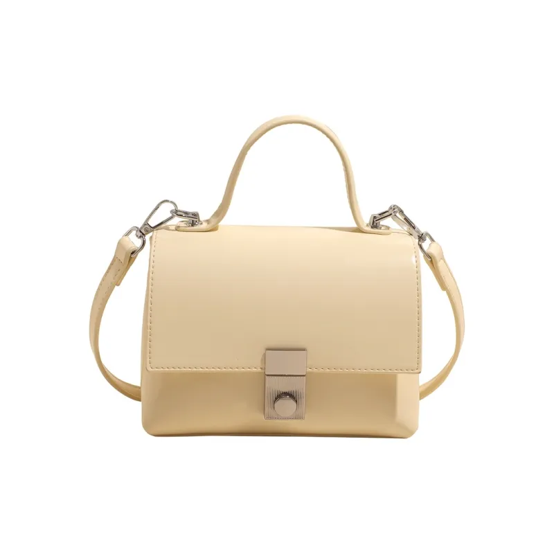 Yalu PU Handbag, Shoulder Bag, Crossbody Bag Regular Women's Black/Light Pink/White/Light Yellow-18