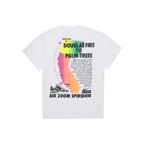 Nike X Stussy Air Zoom Spiridon Douglas Firs To Palm Trees T shirt