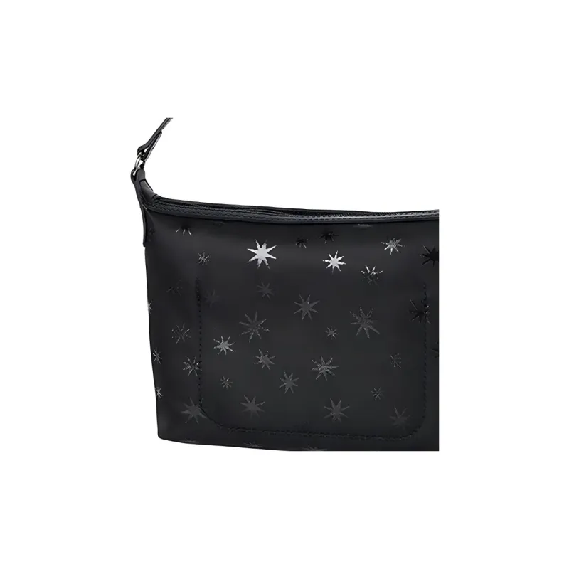 LONGCHAMP Le Pliage Canvas One Shoulder Portable Clutch Women's Black-4