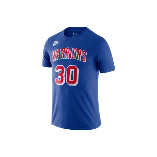 Nike X NBA T Shirts Men Blue
