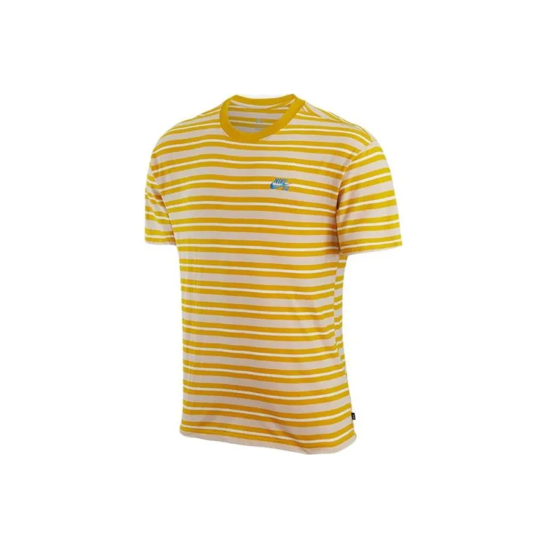 Nike T Shirts Men Yellow-0