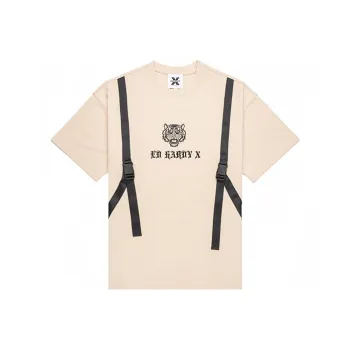 ED HARDY X T Shirt Unisex Khaki