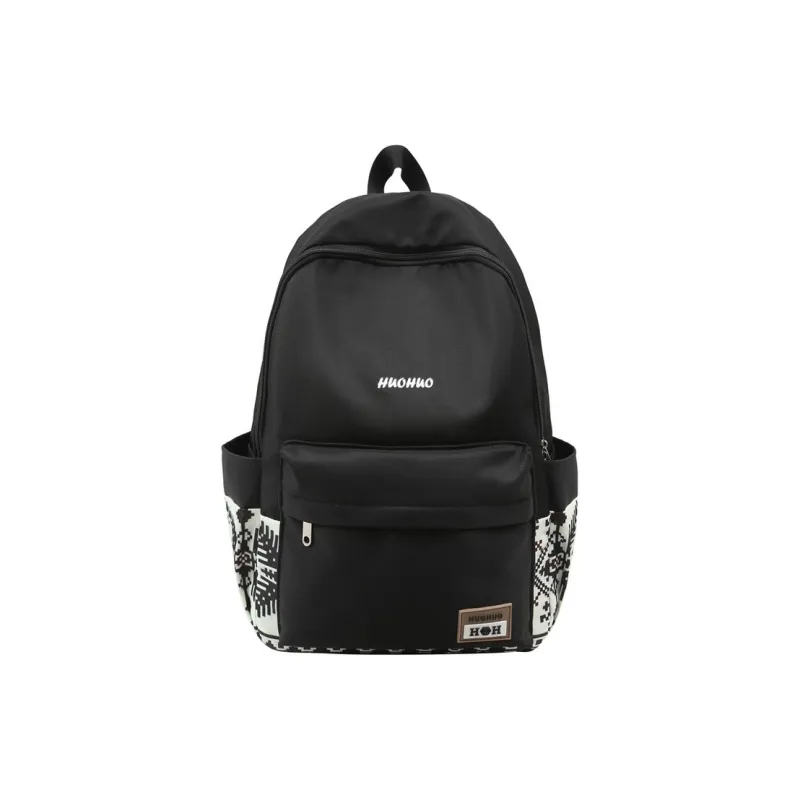 Yalu Nylon Backpack Unisex White/Gray/Black/Pink/Coffee/Green-13