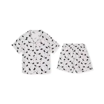 XIAFENYAN Pajama Set Women's Beige