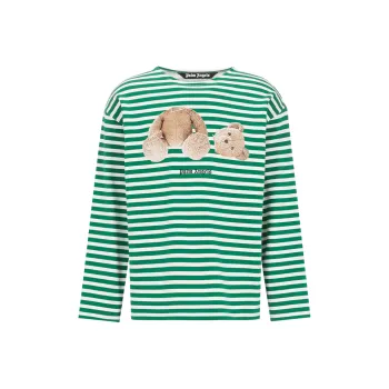PALM ANGELS T Shirts Men Green