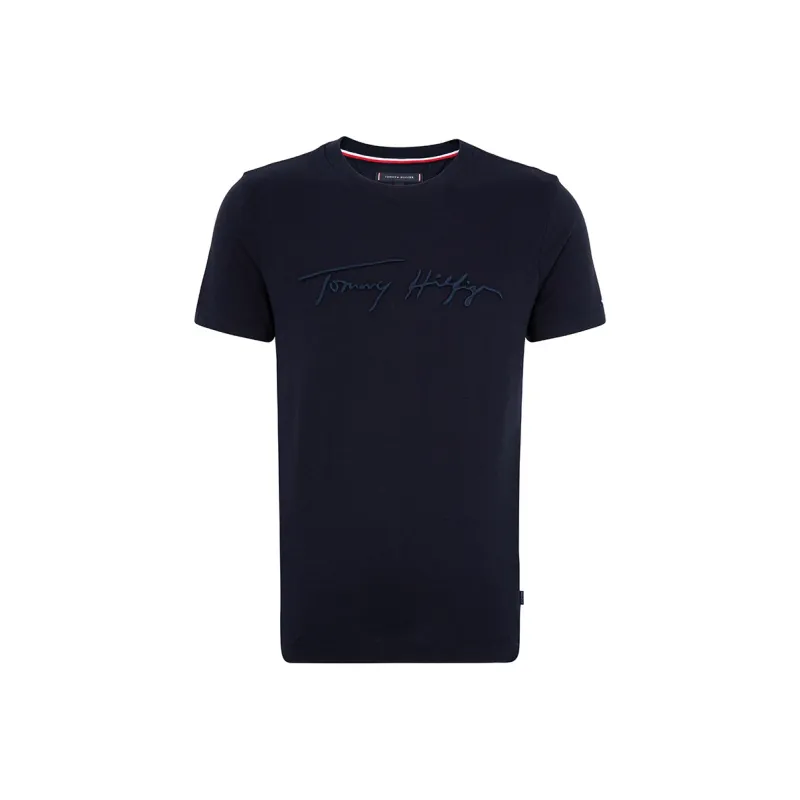 Tommy Hilfiger SS23 T Shirt Unisex Navy Blue-0
