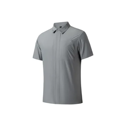 ANTA Champion All Weather Series Shirts Men Monet Gray