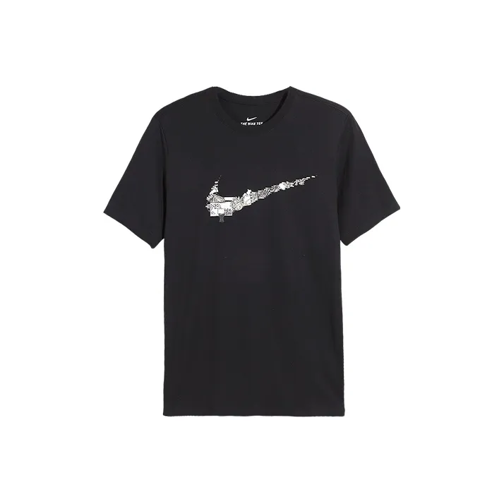 Nike T Shirts Men Black-0