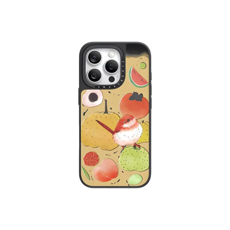 Flashing Demons Magnetic Impact Resistant Phone Cases Compatibility IPhone 16/16 Pro/16 Pro Max/15 Pro/15 Pro Ma-7