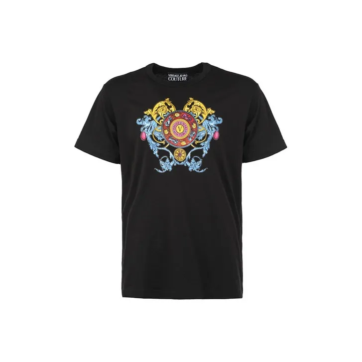 VERSACE JEANS COUTURE FW21 T Shirt Men's Black-0